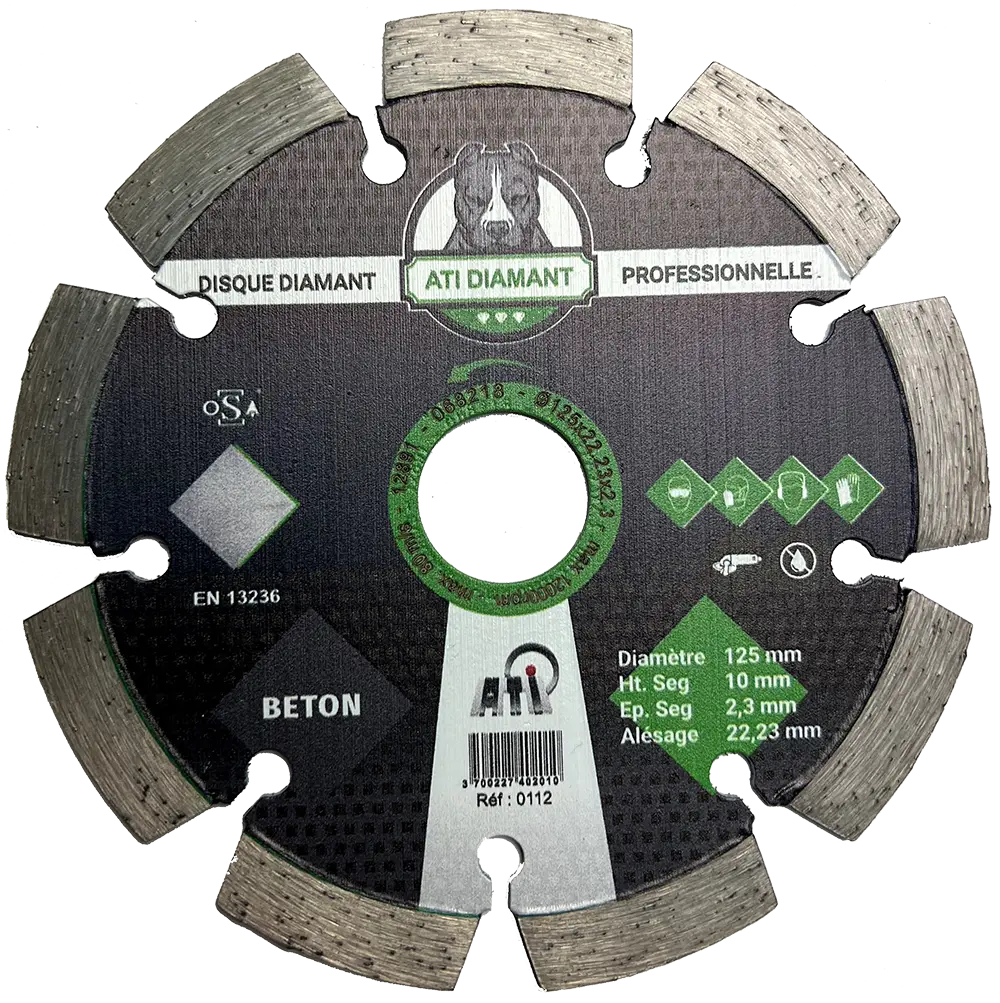 Disque universel béton haute qualité PROFESSIONNELLE