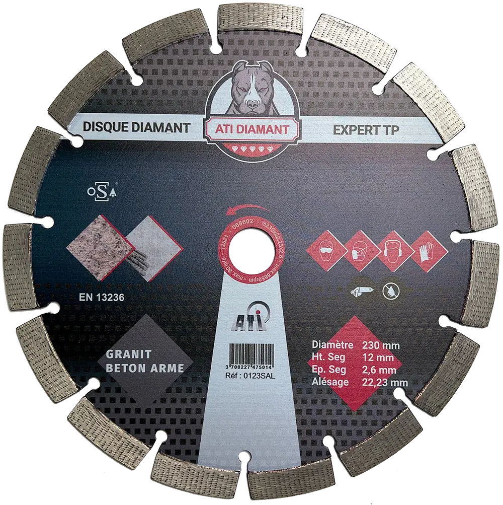 Disque spécial asphalte haute qualité EXPERT TP