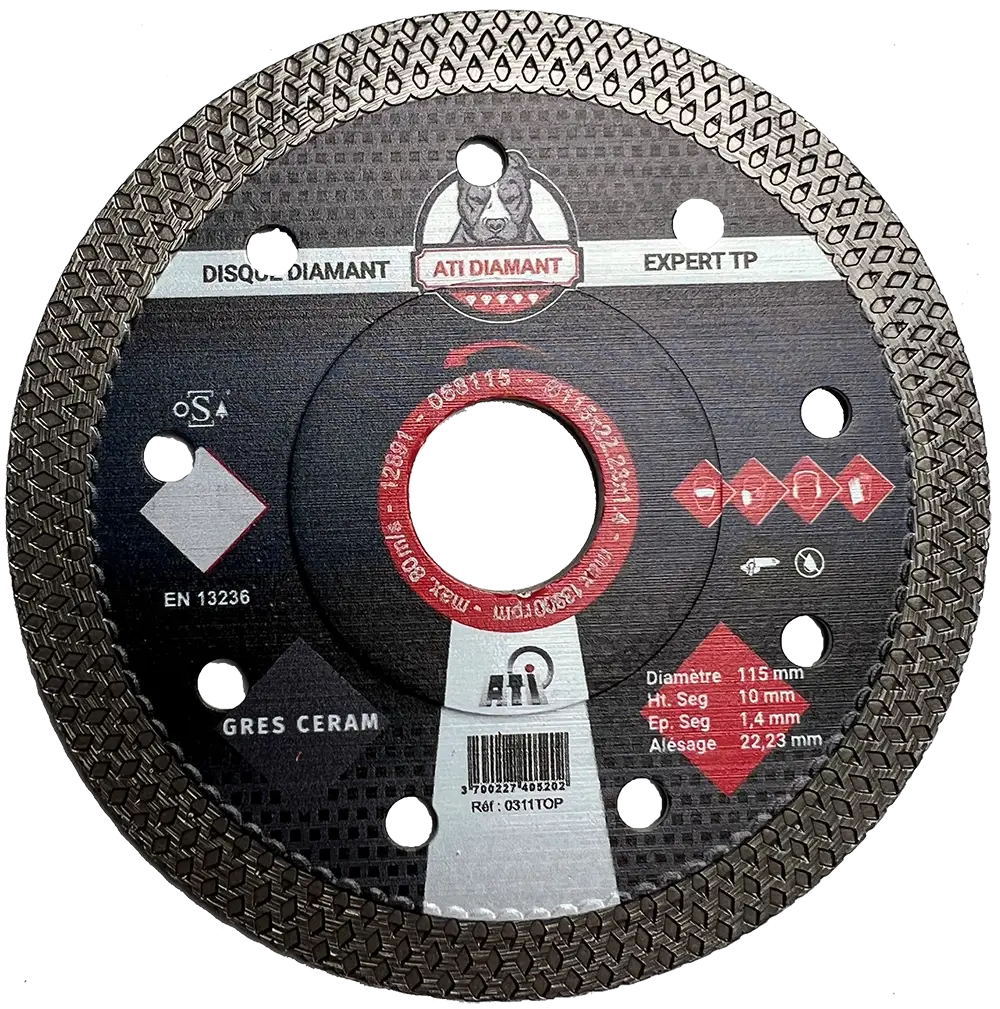 Disque continu top carrelage EXPERT
