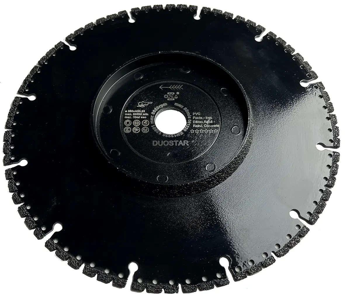 Disque spécial TP fonte béton DUO EXPERT