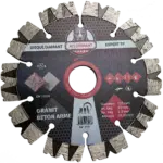 Disque laser béton armé granit segment V EXPERT