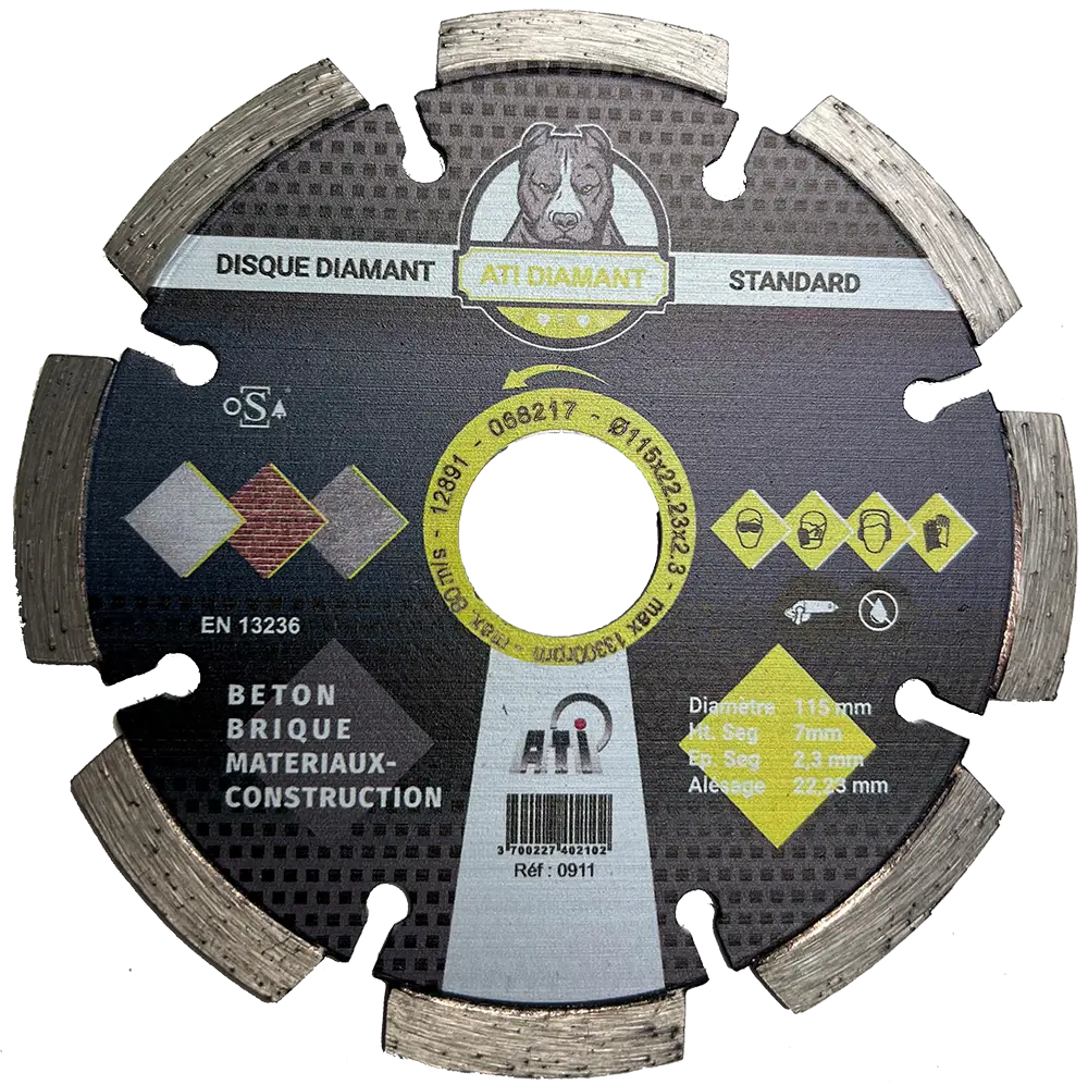 Disque universel béton STANDARD