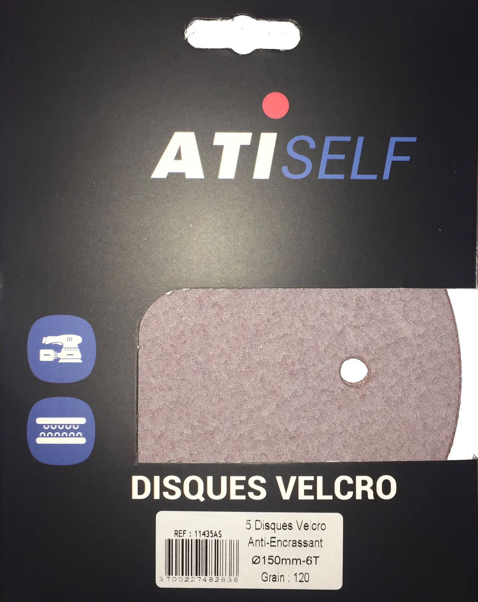 Disque velcro A/E ATISELF