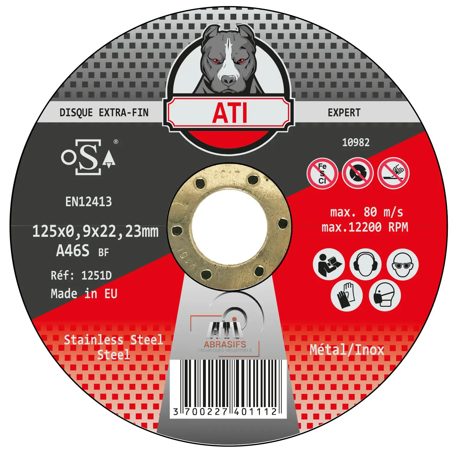 Disque extra-fin EXPERT INOX/MÉTAL