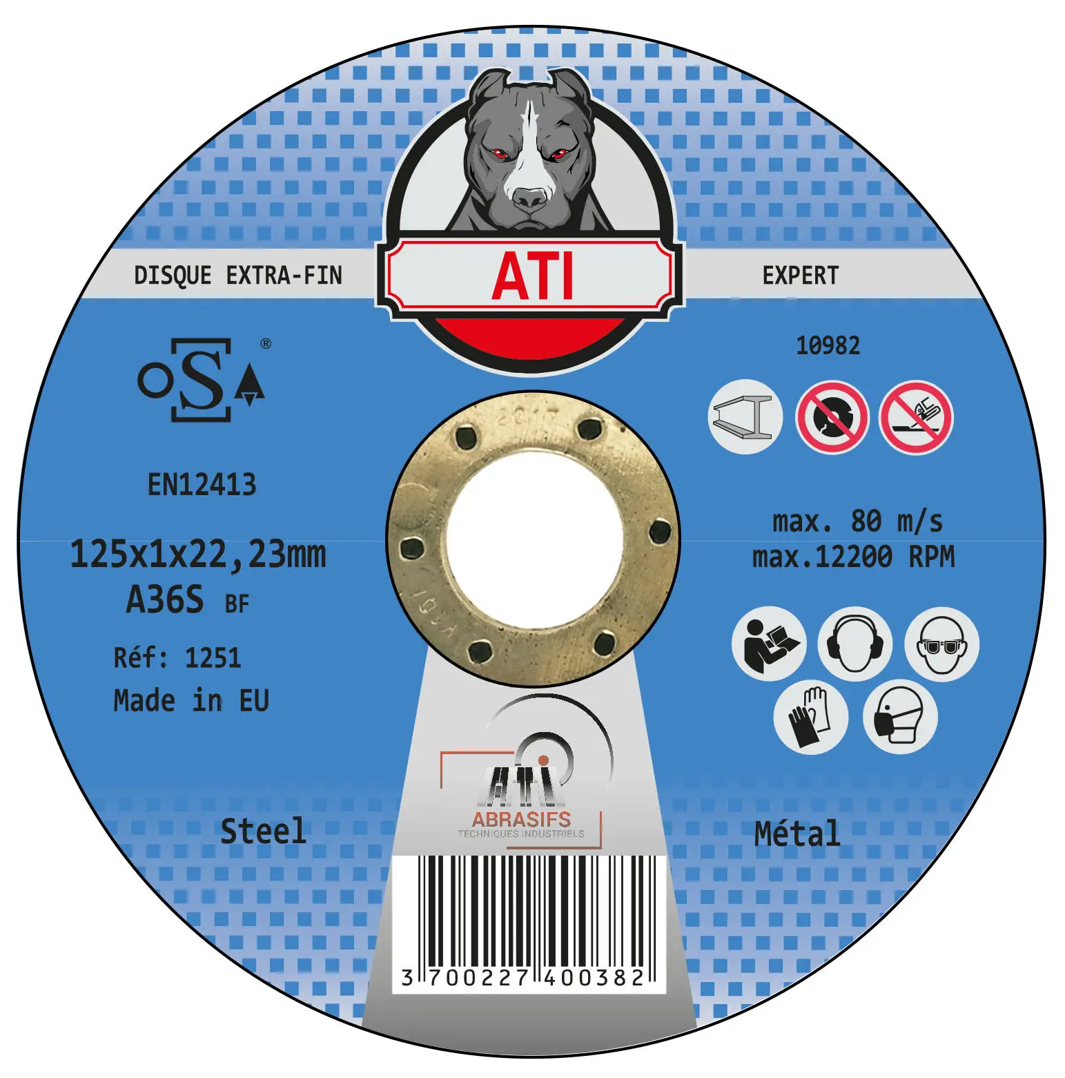 Disque extra-fin EXPERT MÉTAL