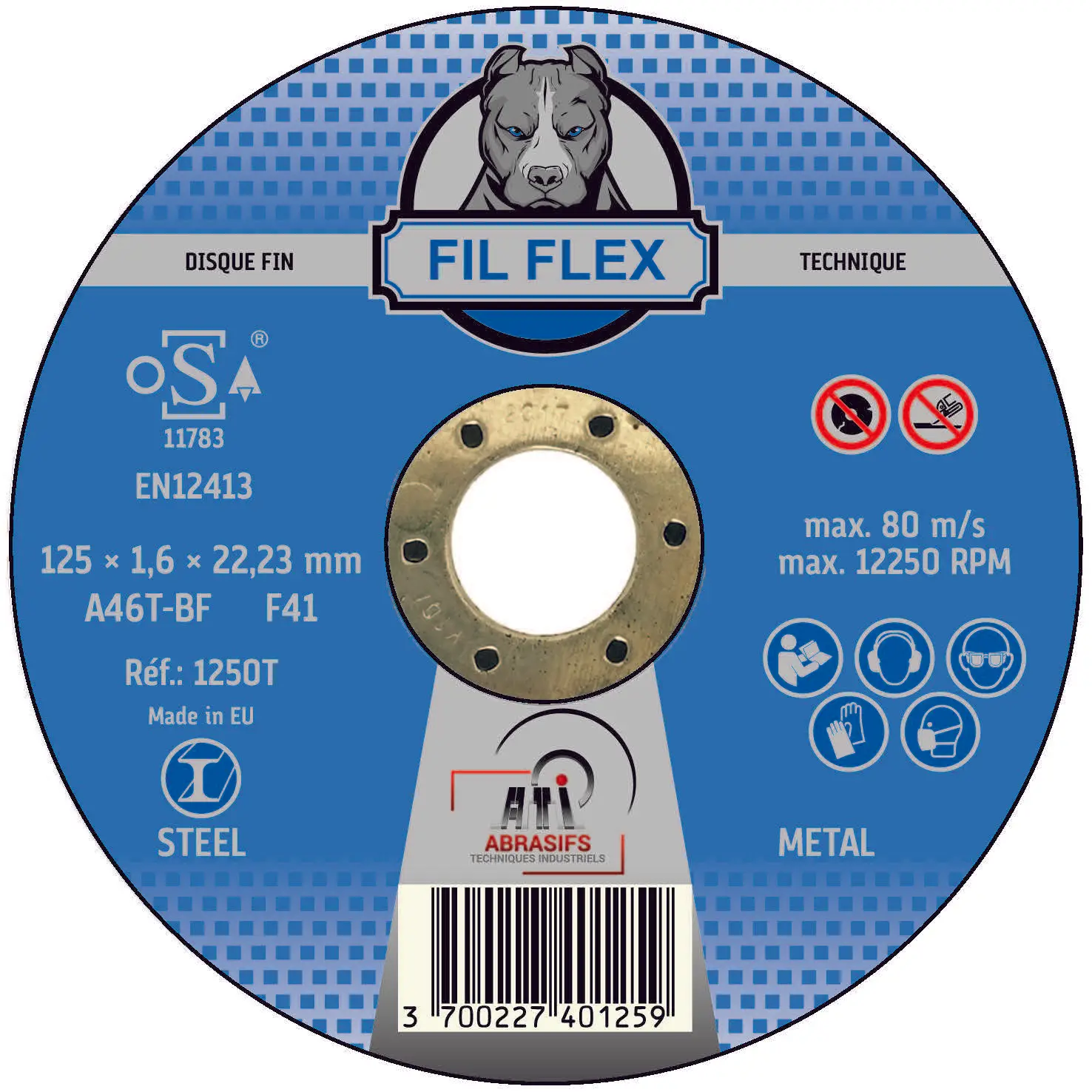 Disque fin TECHNIQUE MÉTAL