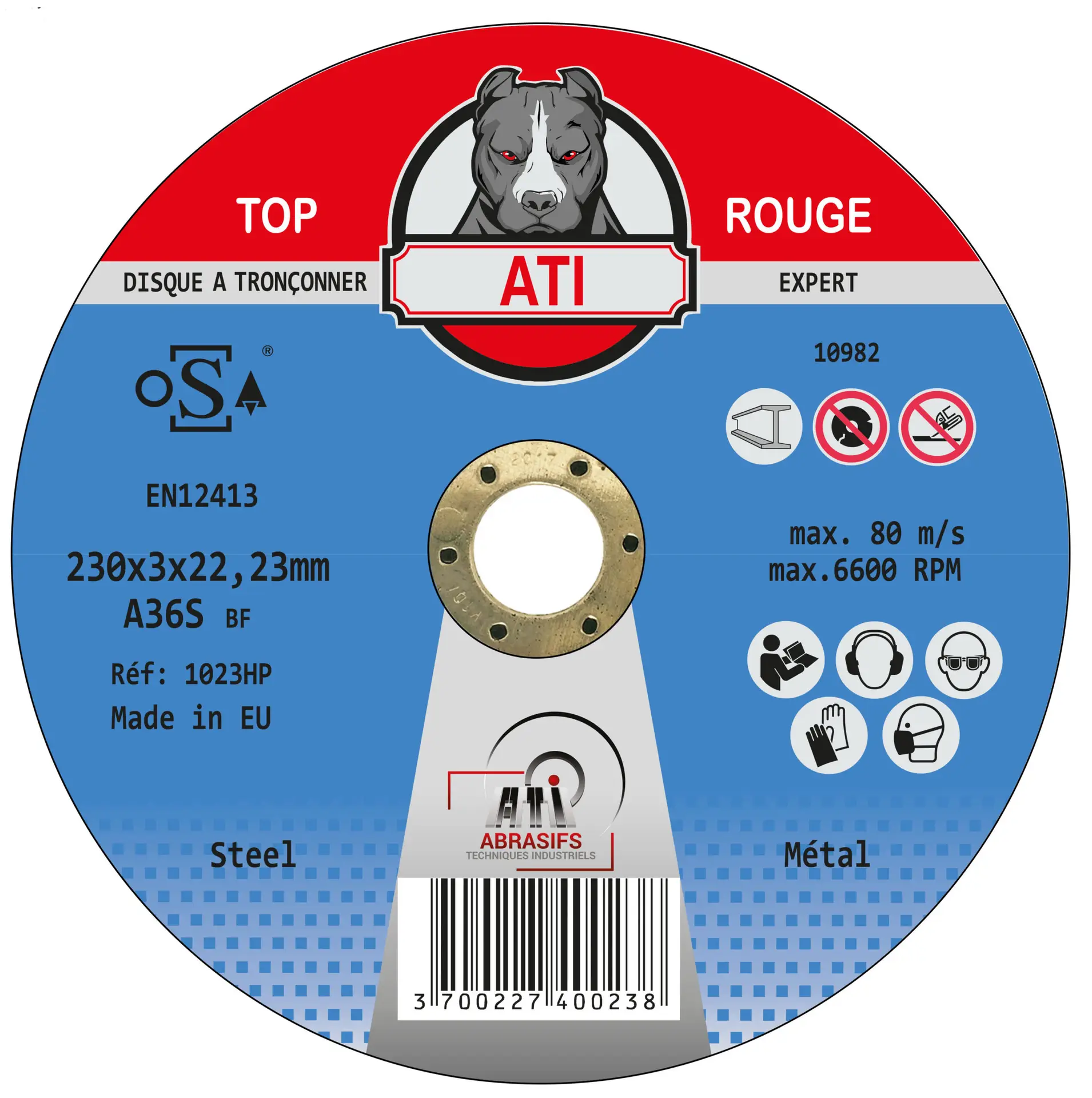 Disque à tronçonner EXPERT MÉTAL HAUTE PERFORMANCE