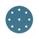 Disque velcro DSVHQ Ø125 céramique 9 trous