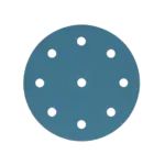 Disque velcro DSVHQ Ø125 céramique 9 trous